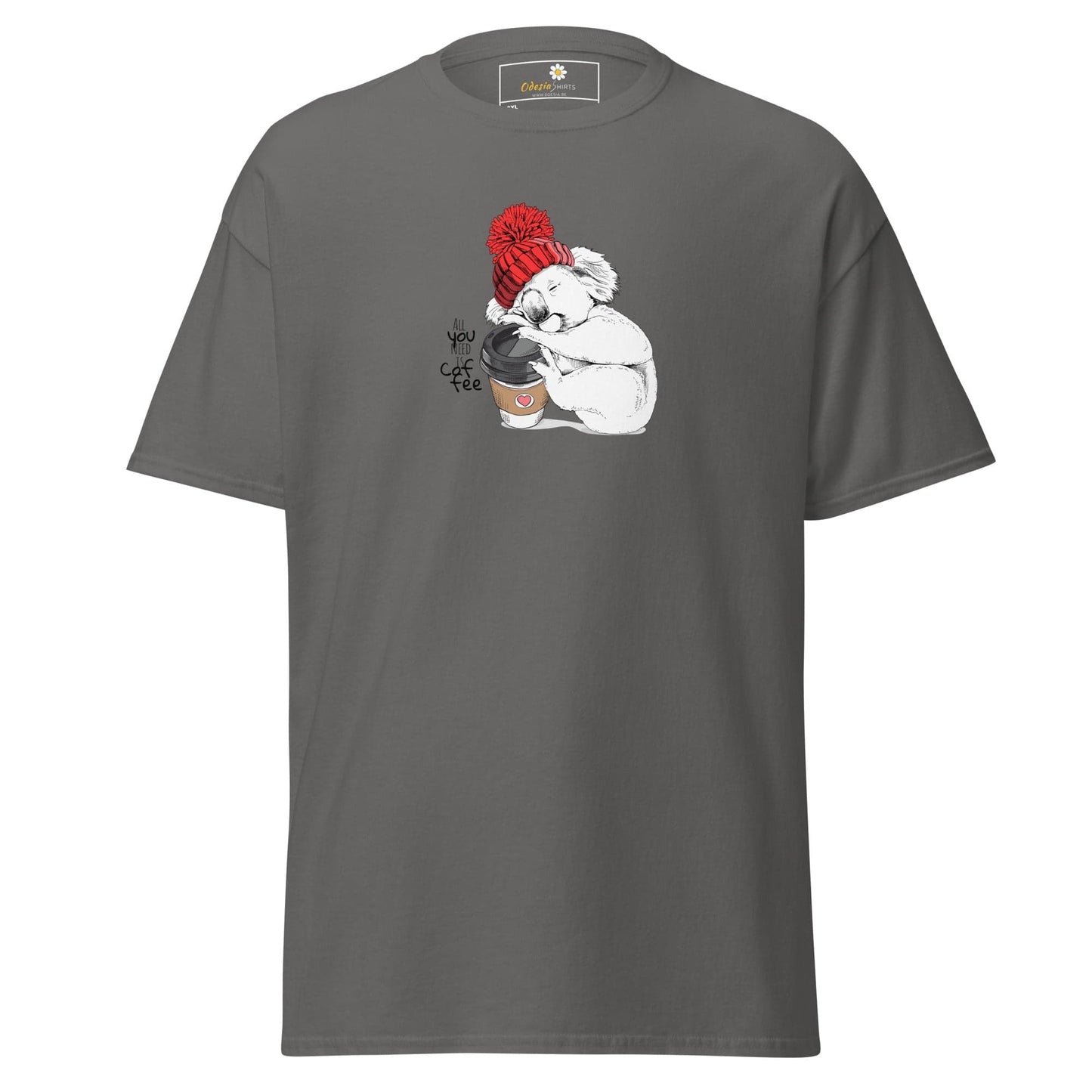 T-shirt Design Tee • Men / Women • [2xl-5xl] - Charcoal / 2xl