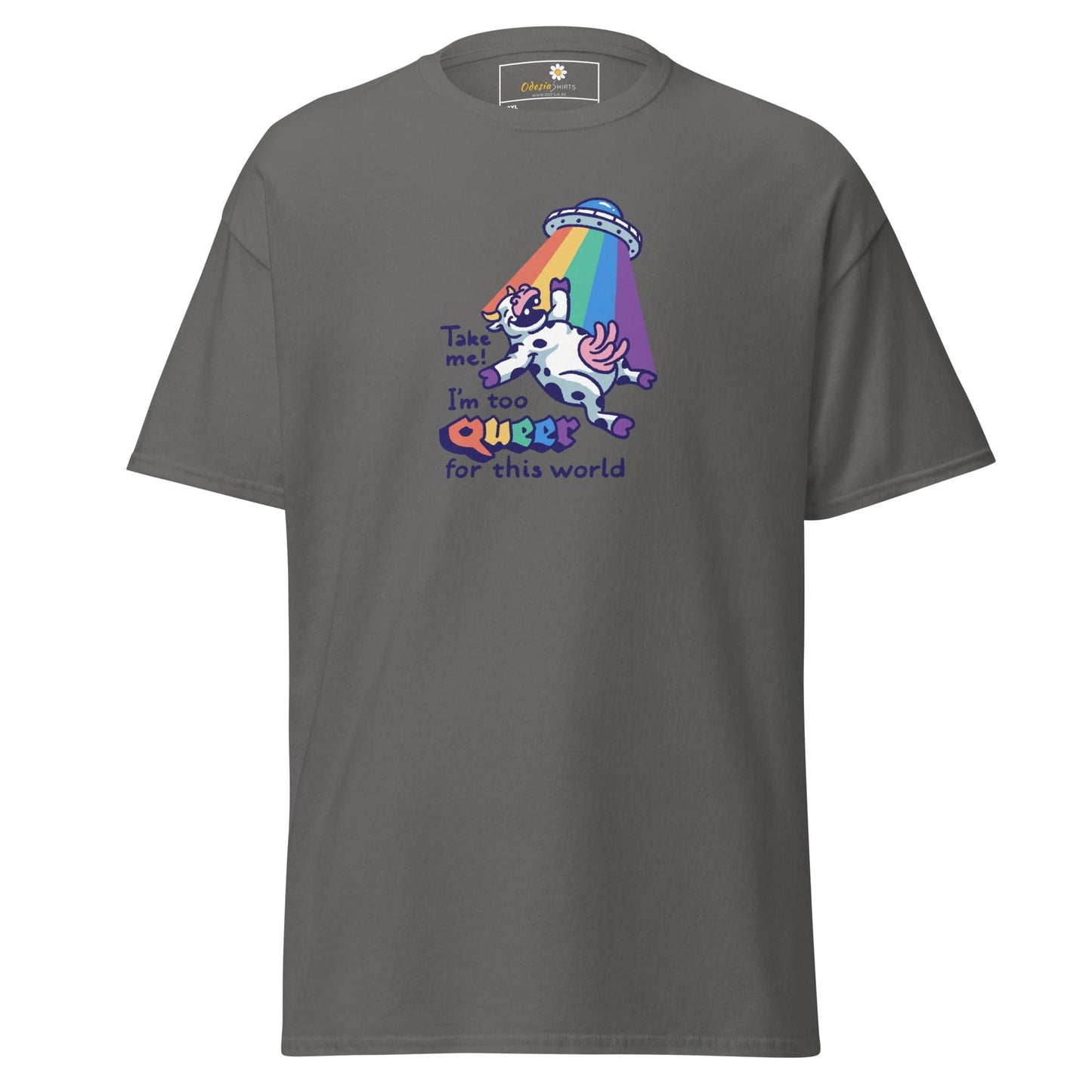 T-shirt Design Tee • Men / Women • [2xl-5xl] - Charcoal / 2xl