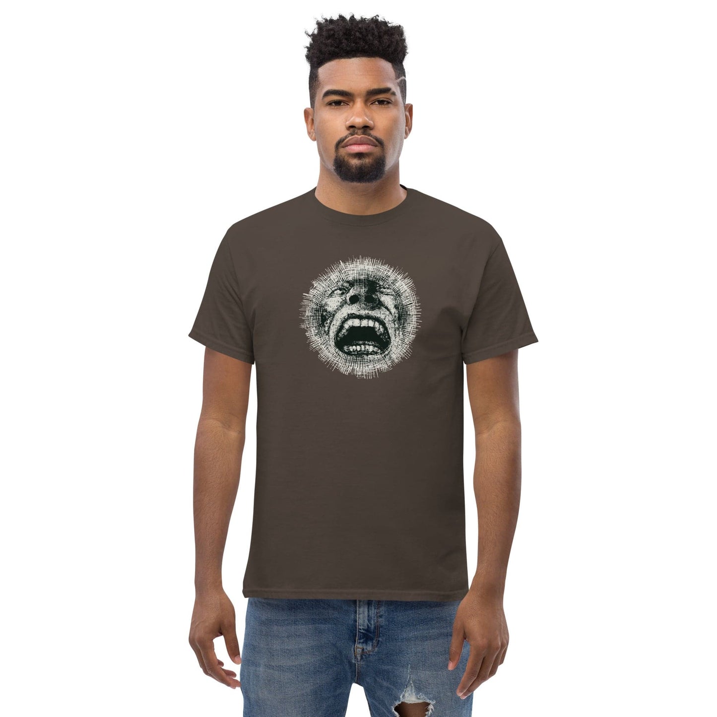 T-shirt Design Tee • Men / Women • [2xl-5xl] - Dark Chocolate / 2xl
