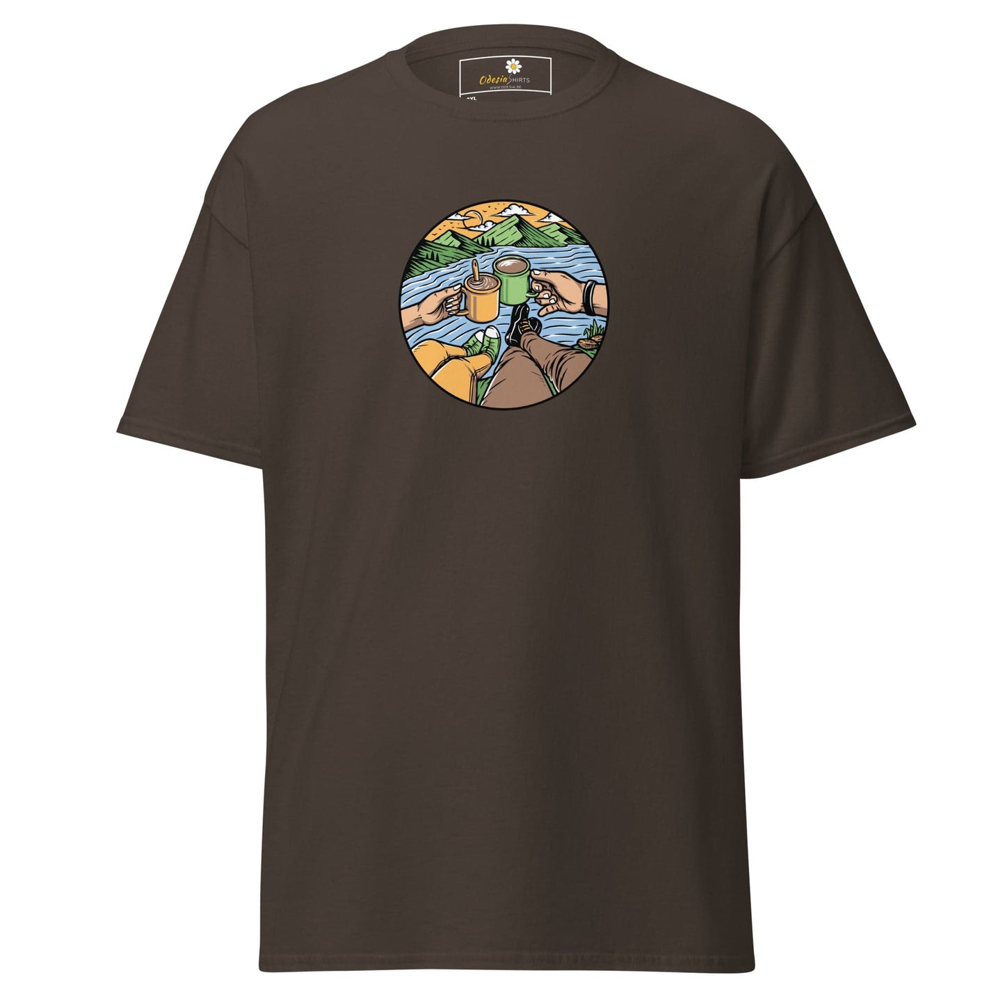 T-shirt Design Tee • Men / Women • [2xl-5xl] - Dark Chocolate / 2xl