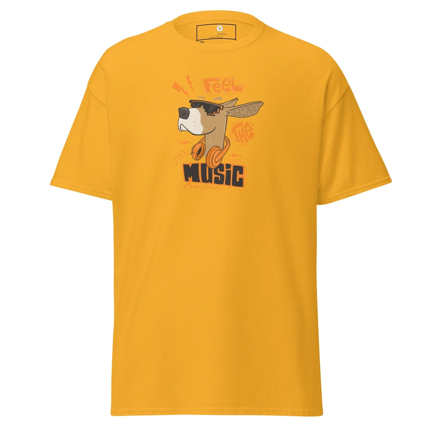 T-shirt Design Tee • Men / Women • [2xl-5xl] - Gold / 2xl