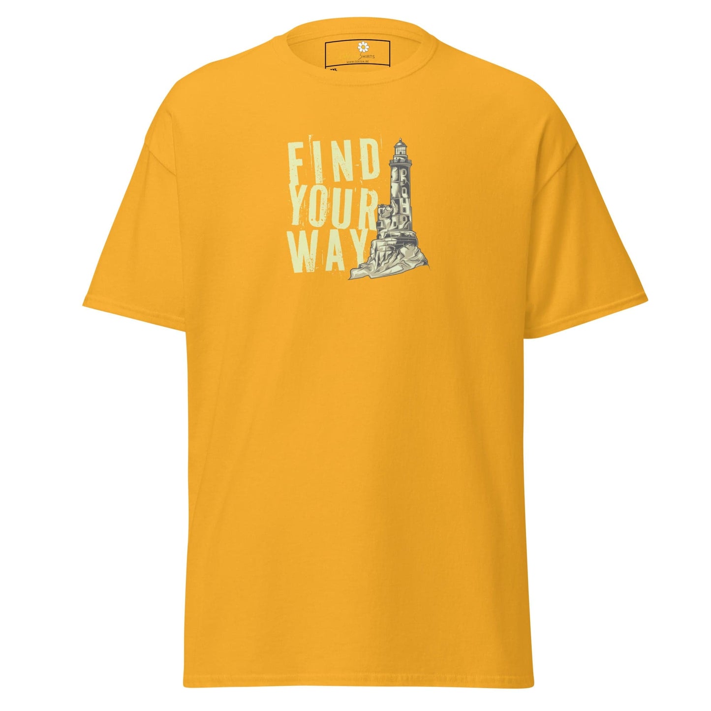 T-shirt Design Tee • Men / Women • [2xl-5xl] - Gold / 2xl