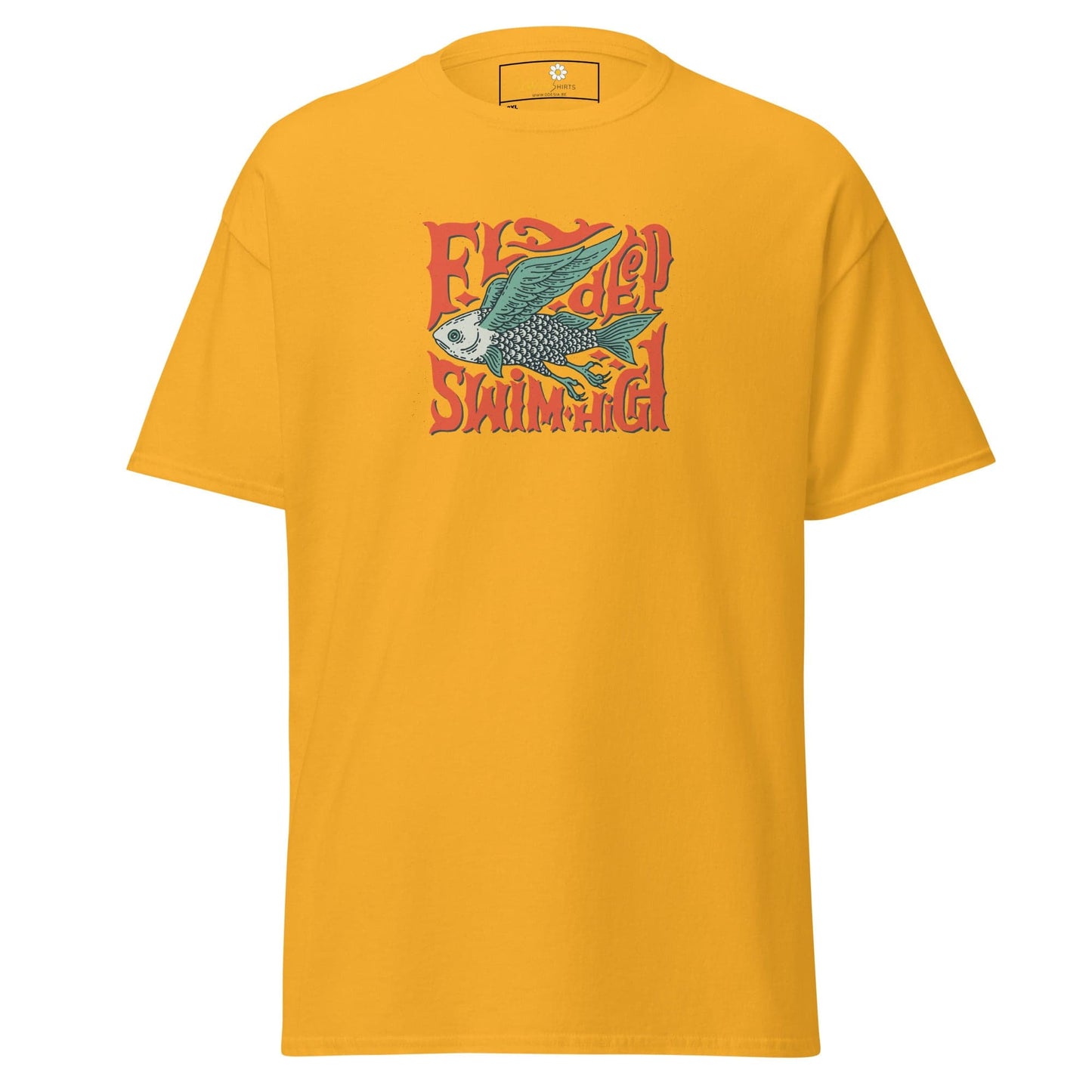 T-shirt Design Tee • Men / Women • [2xl-5xl] - Gold / 2xl