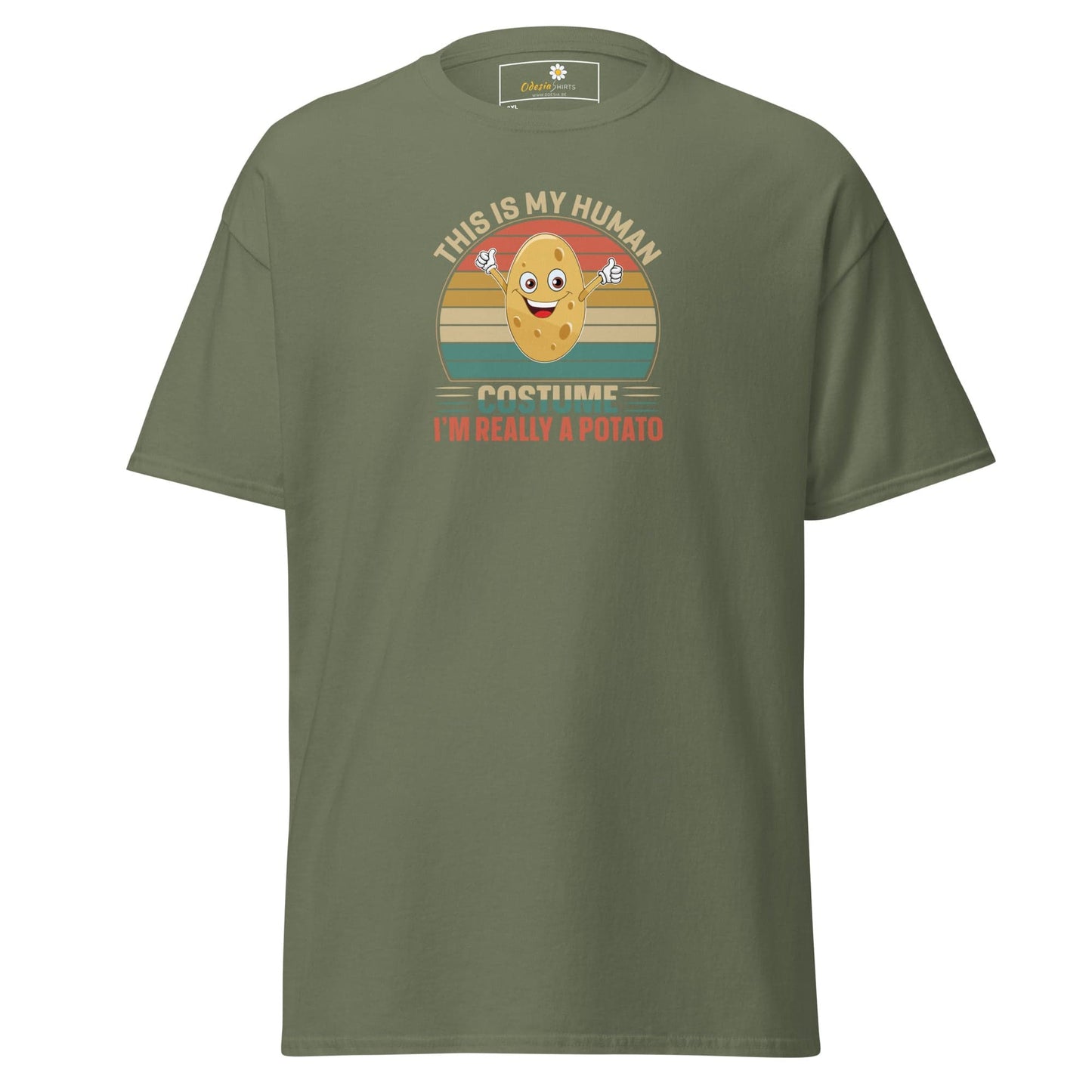 T-shirt Design Tee • Men / Women • [2xl-5xl] - Military Green / 2xl
