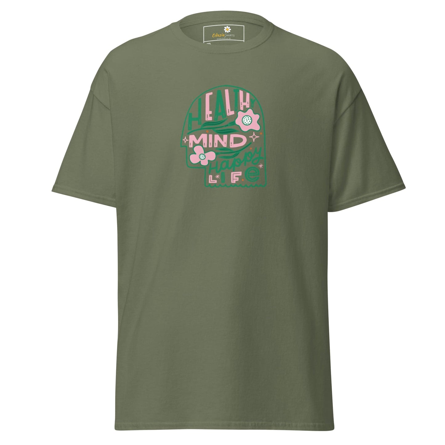 T-shirt Design Tee • Men / Women • [2xl-5xl] - Military Green / 2xl