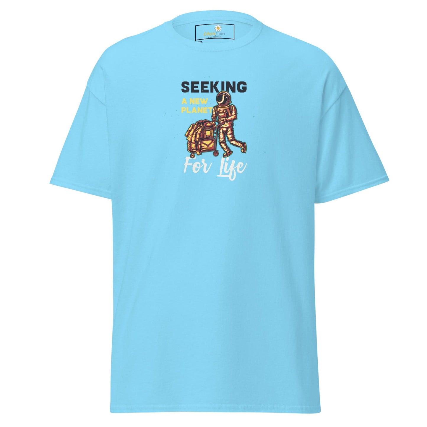 T-shirt Design Tee • Men / Women • [2xl-5xl] - Sky / 2xl